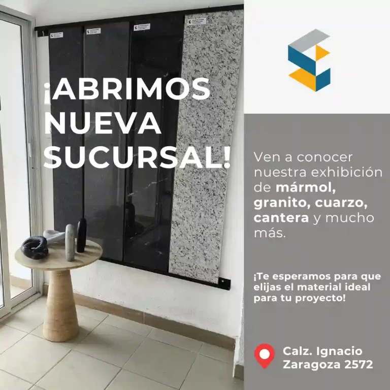 Sucursal solución en piedra