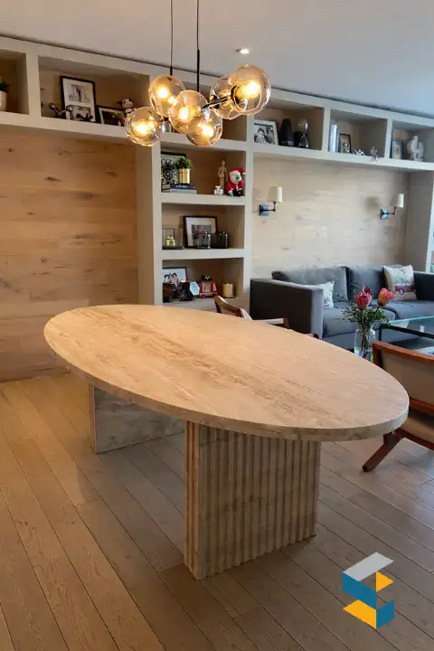 Cubierta de marmol para cocina
