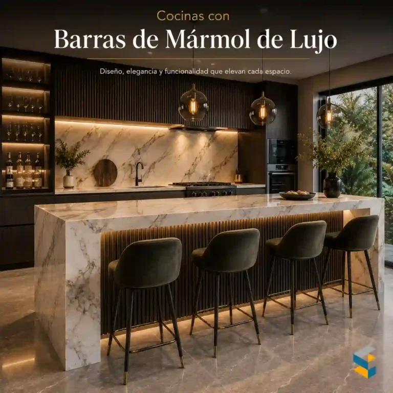 Barras de marmol de lujo