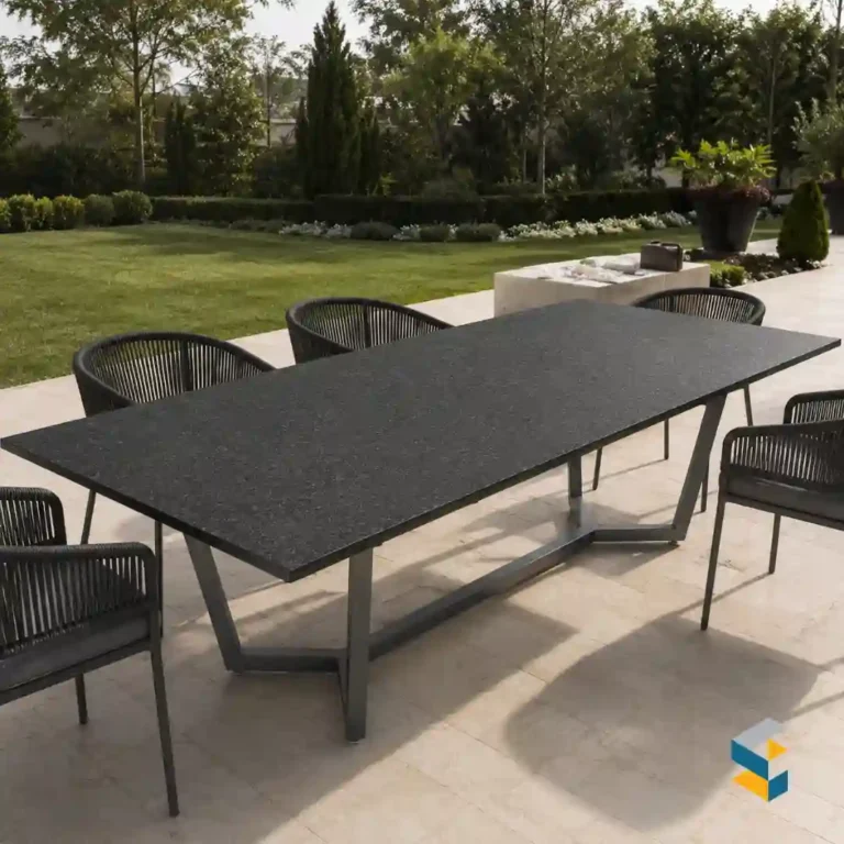 mesa de granito para exterior