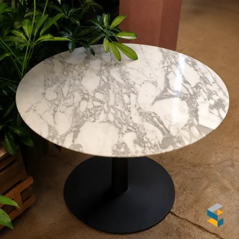 mesa de marmol de centro