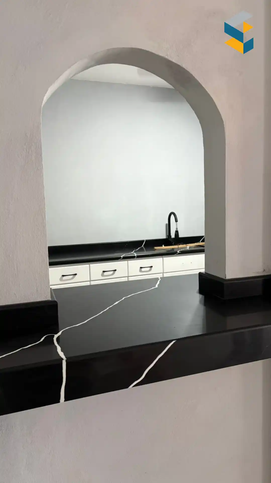 barras de cocina de cuarzo