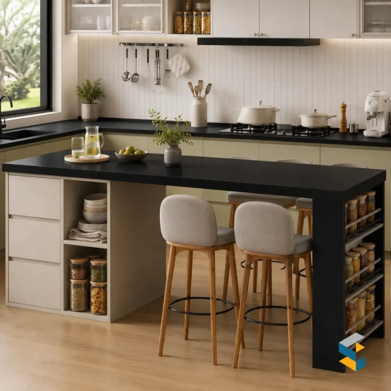 barras de cocina piedra