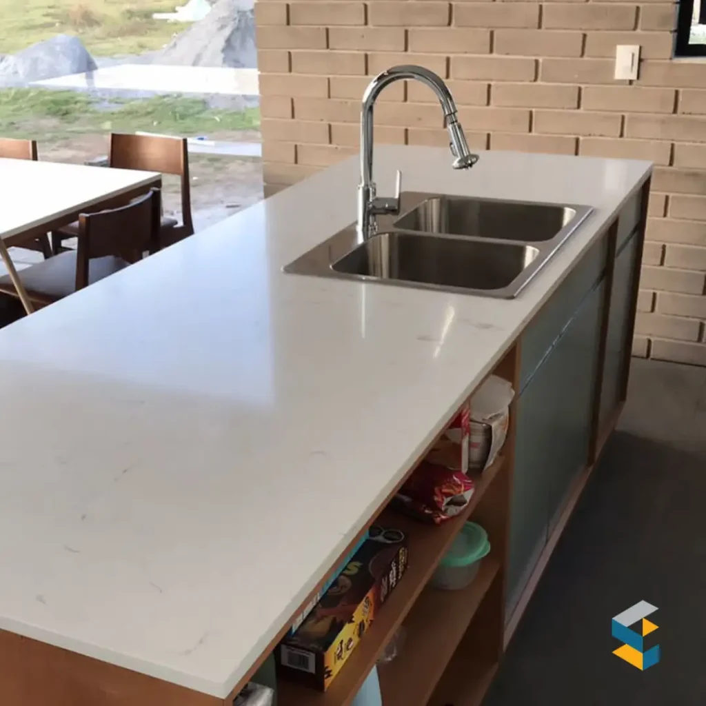 islas de cuarzo cocina